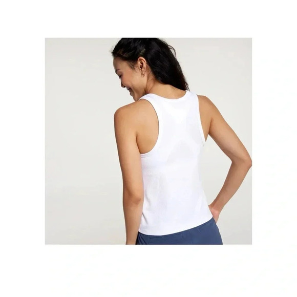 New bundle 2 women’s Calia Ribbed racer back tank top white & black size XS - Picture 5 of 14
